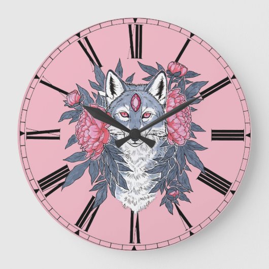 Grande Horloge Ronde Ruby Wolf (Recto)