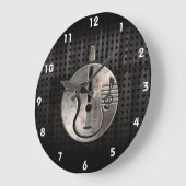 Grande Horloge Ronde Rugged Acoustic (Angle)