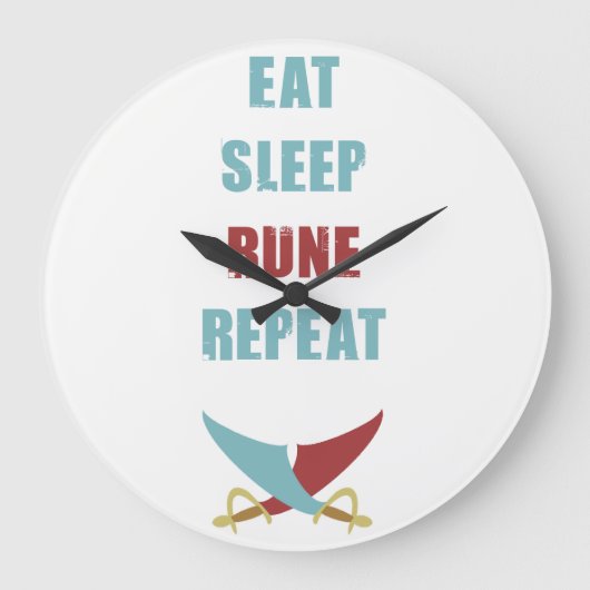 Grande Horloge Ronde Runescape Clock (Recto)