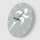 Grande Horloge Ronde Running Ash Gray (Angle)