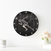 Grande Horloge Ronde Running; cool (Maison)