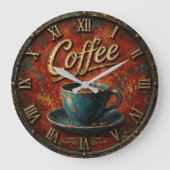 Grande Horloge Ronde Rustic Coffee (Recto)