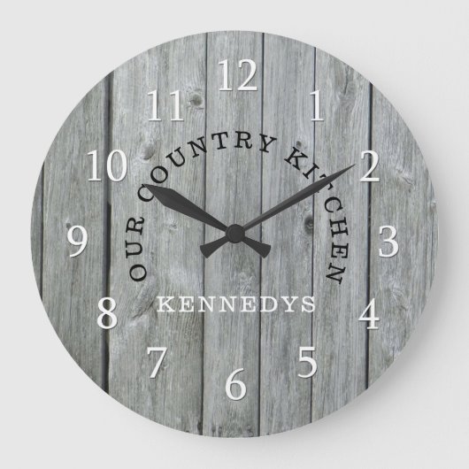 Grande Horloge Ronde Rustic Family (Recto)