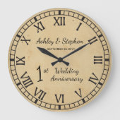Grande Horloge Ronde Rustic Paper (Recto)