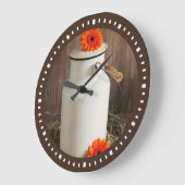 Grande Horloge Ronde Rustic White Milk (Angle)