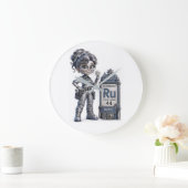 GRANDE HORLOGE RONDE RUTH ATOMIVRA (Maison)