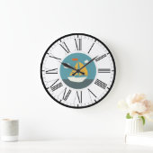 Grande Horloge Ronde Sail Boat (Maison)