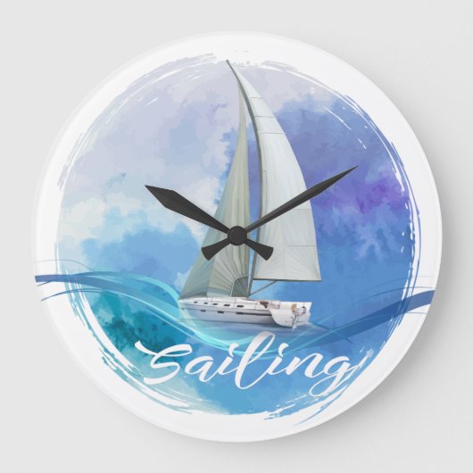 Grande Horloge Ronde Sailboat text (Recto)