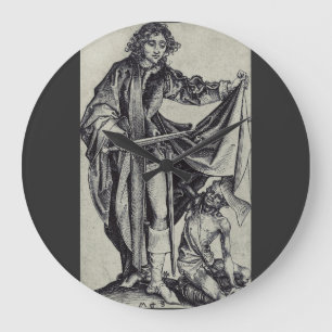 Grande Horloge Ronde Saint Martin de Tours Gravure d'art