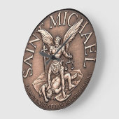 Grande Horloge Ronde Saint Michael Clock (Angle)