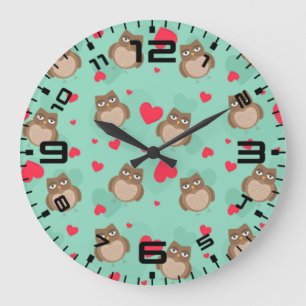 Grande Horloge Ronde Saint Valentin