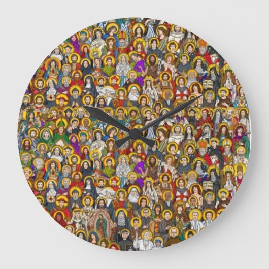 Grande Horloge Ronde Saints, All saints, Catholic Saints (Recto)
