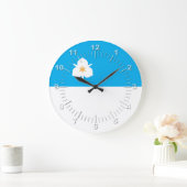 Grande Horloge Ronde Salt Lake city (Utah) flag Large Clock (Maison)