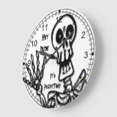 Grande Horloge Ronde Salut, Dude Skeleton (Angle)