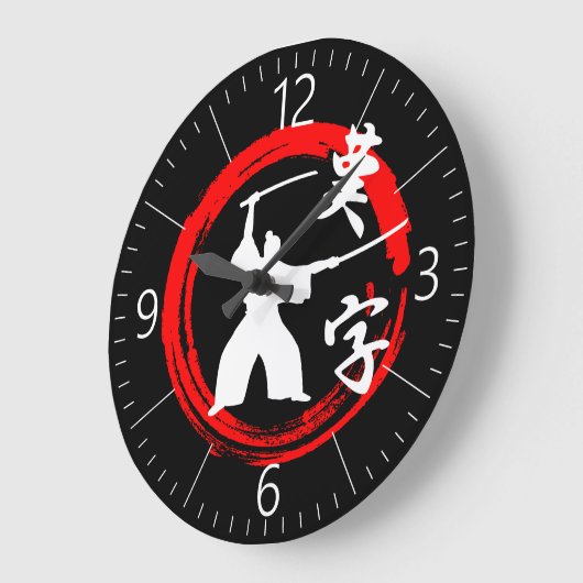 Grande Horloge Ronde Samurai (Angle)