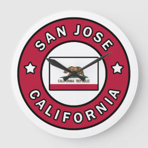 Grande Horloge Ronde San Jose Californie