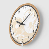 Grande Horloge Ronde Sand and White Yin & Yang (Angle)