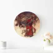 Grande Horloge Ronde Santa Claus Arthur Rackham (Maison)