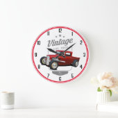 Grande Horloge Ronde Saut T Vintage (Maison)