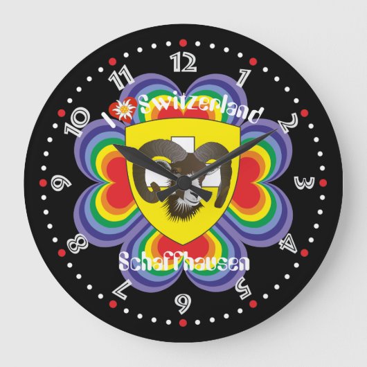 Grande Horloge Ronde Schaffhouse - Suisse - Suisse - Svizzera (Recto)