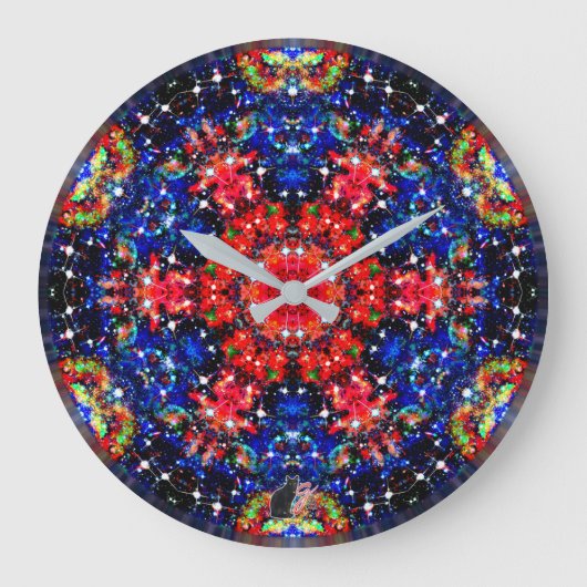 Grande Horloge Ronde Scintillation Stellar Kaleid (Recto)