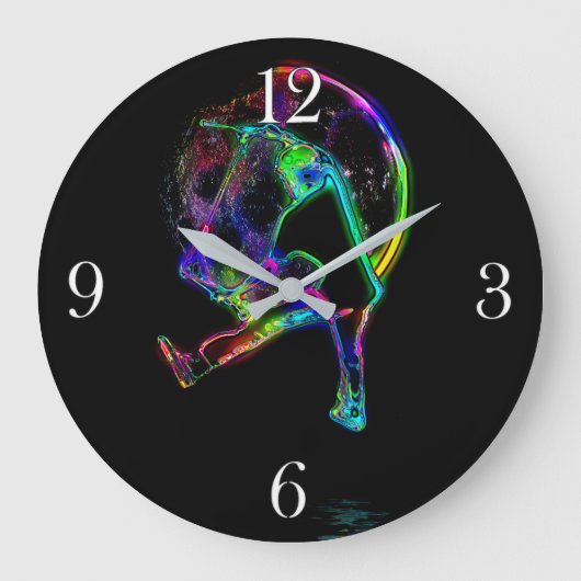 Grande Horloge Ronde Scoot the Moon - Scooter Champ (Recto)