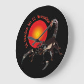 Grande Horloge Ronde Scorpion (Angle)