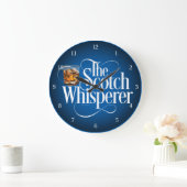 Grande Horloge Ronde Scotch Whisperer Large Clock (Maison)