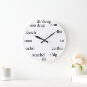 Grande Horloge Ronde Scottish gaelic clock (Maison)