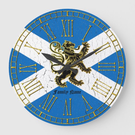 Grande Horloge Ronde Scottish Rampant (Recto)