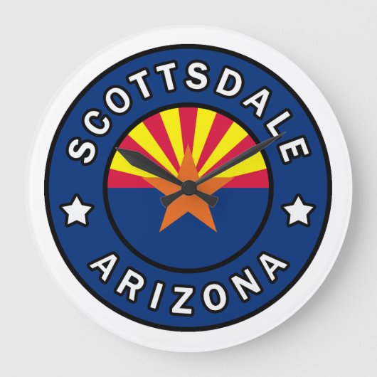 Grande Horloge Ronde Scottsdale Arizona (Recto)