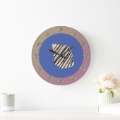 Grande Horloge Ronde Sea shells (Maison)