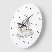 Grande Horloge Ronde Seagull Adventure Baby Collection (Angle)