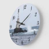 Grande Horloge Ronde Seascap with lighthouse (Angle)