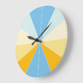 Grande Horloge Ronde Segmenté couleur 04 (Angle)