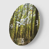 Grande Horloge Ronde Sentier des Appalaches en octobre à Shenandoah (Angle)