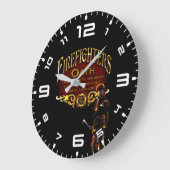 Grande Horloge Ronde Serment des pompiers (Angle)