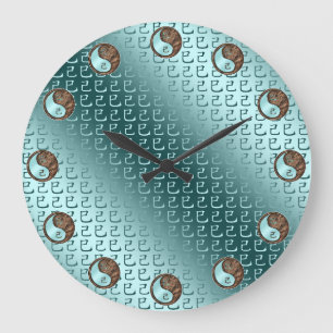 Grande Horloge Ronde Serpent de Terre