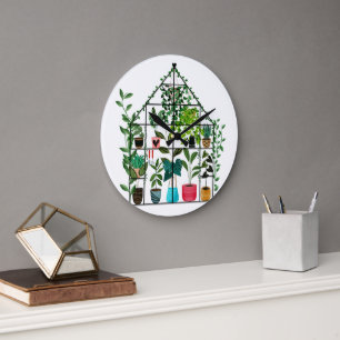 Grande Horloge Ronde Serre Confortable