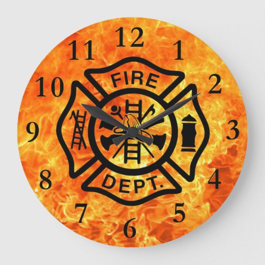 Grande Horloge Ronde Service des incendies (Recto)