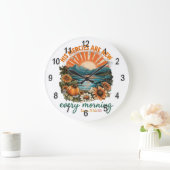 Grande Horloge Ronde Ses Mérites Sont Nouvelles... (Maison)