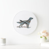 Grande Horloge Ronde setter anglais (Maison)