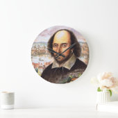 Grande Horloge Ronde Shakespeare Portrait Clock (Maison)