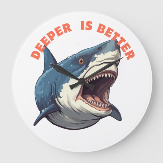 Grande Horloge Ronde Shark Clock (Recto)