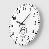 Grande Horloge Ronde Sheep (Angle)