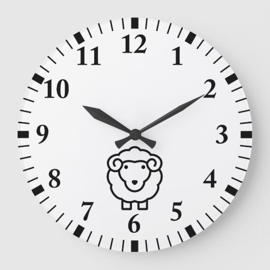 Grande Horloge Ronde Sheep (Recto)
