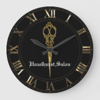 Sheer Hazlehurst ciseaux anciens Timepiece