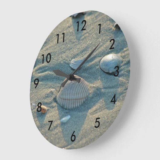 Grande Horloge Ronde Shell Clock (Angle)