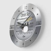 Grande Horloge Ronde Shérif (Angle)