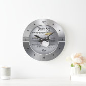 Grande Horloge Ronde Shérif (Maison)